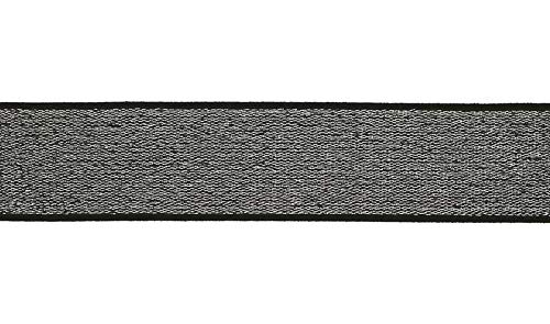 Gummiband, Bundgummi, Elastisches Band zum Nähen - 3 Meter, Dunkelgrau Gummiband, Bundgummi, Elastisches Band zum Nähen - 3 Meter, Dunkelgrau von Zierstoff einfach nähen