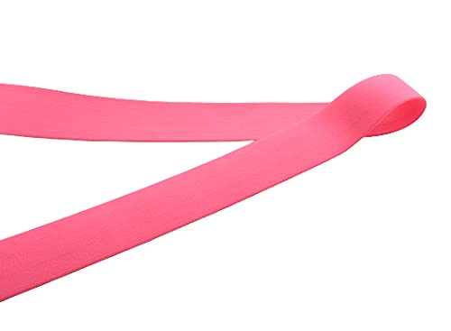 Gummiband 30 mm / 3 cm/unifarben - 3 Meter Länge - Hosengummi oder Rockgummi, Neonpink Gummiband 30 mm / 3 cm/unifarben - 3 Meter Länge - Hosengummi oder Rockgummi, Neonpink von Zierstoff einfach nähen
