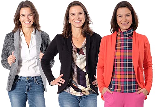 PAPIERSCHNITTMUSTER, Schnittmuster auf Papier, Blazer, legere Jacke "LILO" - Gr. 158 - Damengr. 46 von Zierstoff einfach nähen