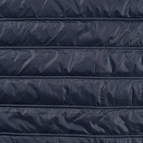 Stepper - Steppstoff, Mantelstoff, Jeans Blau unifarben als Meterware, 50 cm von Zierstoff einfach nähen
