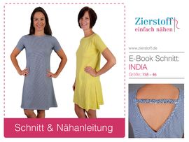 Kleid India 158-46 von Zierstoff