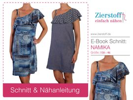 Oneshoulderkleid Namika 158-46 Oneshoulderkleid Namika 158-46 von Zierstoff