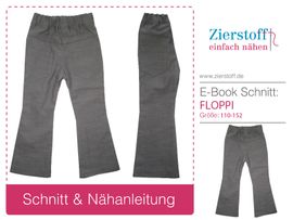 Schlaghose Floppi 110-152 von Zierstoff