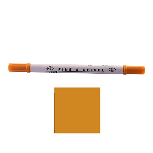 Zig Memory System ms-6700/061 Fine & Meißel Twin Tip Marker Pen – Weizen von Zig