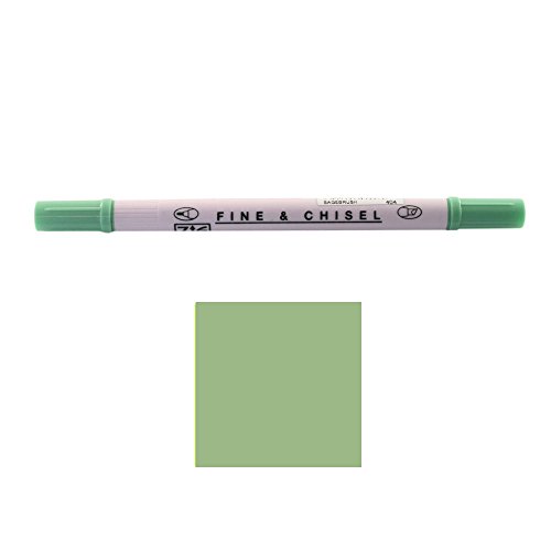 Zig Memory System ms-6700/404 Fine & Meißel Twin Tip Marker Pen – Sagebrush von Zig