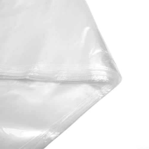 Professionelle POF-Schrumpfbeutel in einer praktischen Packung mit 100 Stück für einfache Verwendung (16 x 30 cm) von Zilimontt