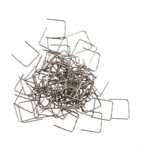 Zilimontt 100 Stück 0,6 mm/0,8 mm Edelstahl-Heißheftklammern für Kunststoffschweißen und Auto-Stoßstangen-Reparatur, Automobil-Schweißer-Verbrauchsmaterialien, flache / Wellen-/Eckformen (0,8 mm Zilimontt 100 Stück 0,6 mm/0,8 mm Edelstahl-Heißheftklammern für Kunststoffschweißen und Auto-Stoßstangen-Reparatur, Automobil-Schweißer-Verbrauchsmaterialien, flache / Wellen-/Eckformen (0,8 mm von Zilimontt