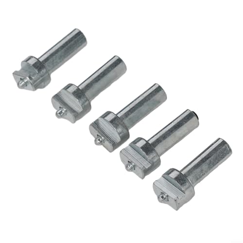 Zilimontt 5 Stück Kanalschneckenbohrerverbinder, 16 mm Karbonstahl, verzinkte Aufsätze für elektrische Bohrmaschinen, Abflussreinigung, Federrohrbaggern und Fugenkanalisation Zilimontt 5 Stück Kanalschneckenbohrerverbinder, 16 mm Karbonstahl, verzinkte Aufsätze für elektrische Bohrmaschinen, Abflussreinigung, Federrohrbaggern und Fugenkanalisation von Zilimontt