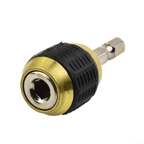 Zilimontt 50 mm 1/4 Zoll Sechskantschaft Schnellkupplung Bohreradapter Konverter für elektrische Bohrmaschine und Elektrowerkzeuge, Metall-Sechskantgriff, Schnellwechselverbinder für schnelle Bits Zilimontt 50 mm 1/4 Zoll Sechskantschaft Schnellkupplung Bohreradapter Konverter für elektrische Bohrmaschine und Elektrowerkzeuge, Metall-Sechskantgriff, Schnellwechselverbinder für schnelle Bits von Zilimontt
