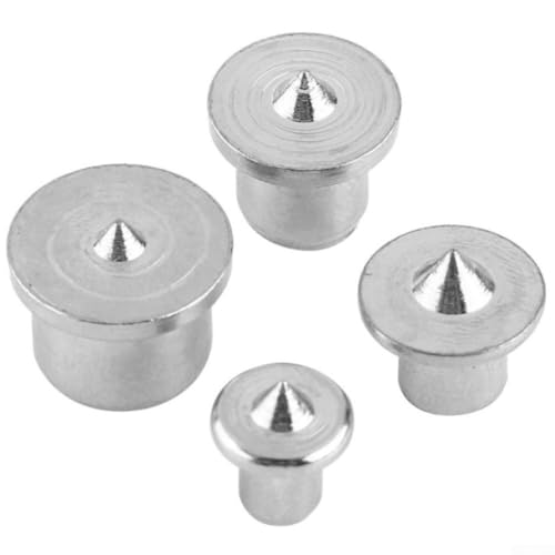 Zilimontt Dübel-Zentrierspitzen-Set, 16 Stück, 6 mm, 8 mm, 10 mm, 12 mm, Stahl, Holzbohrer, Ausrichtungswerkzeuge für genaue Dübel- oder Zapfenlochpositionierung in Hartholz oder Weichholz, Chrom Zilimontt Dübel-Zentrierspitzen-Set, 16 Stück, 6 mm, 8 mm, 10 mm, 12 mm, Stahl, Holzbohrer, Ausrichtungswerkzeuge für genaue Dübel- oder Zapfenlochpositionierung in Hartholz oder Weichholz, Chrom von Zilimontt