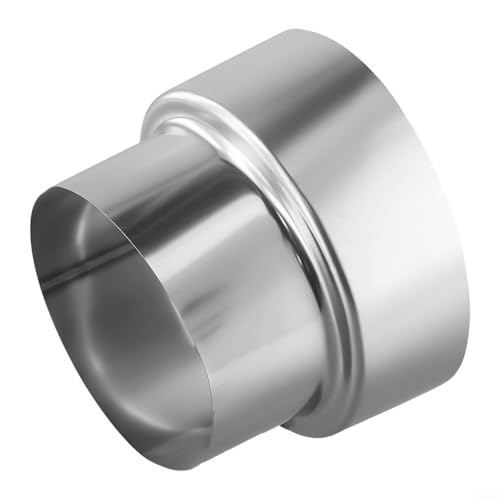 Zilimontt Reduzierstück aus Edelstahl für Kaminöfen und Heizungssysteme mit mehreren Größen (Ø 120 mm / Ø 100 mm) von Zilimontt