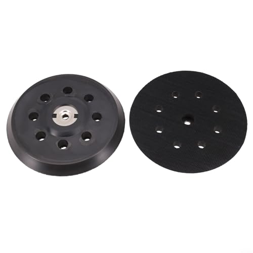 Zilimontt Stützteller für SXE 325 und Intec 425 Schleifer, 125 mm, schwarze Kunststoff-PU-Schleifplatte mit 8 Löchern, hochelastisches, hitzebeständiges Material Zilimontt Stützteller für SXE 325 und Intec 425 Schleifer, 125 mm, schwarze Kunststoff-PU-Schleifplatte mit 8 Löchern, hochelastisches, hitzebeständiges Material von Zilimontt