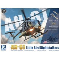 AH-6J Little Bird Nightstalkers w/Metal Barrels von Zimi Model