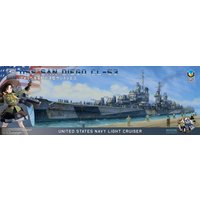 USS San Diego CL-53 (Atori Brand) von Zimi Model