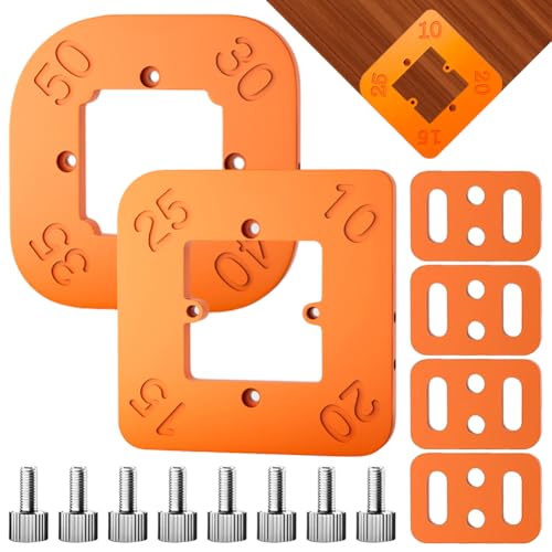 Frässchablone Radius Schablonen Set R10 R15 R20 R25 R30 R35 R40 R50, Parabelschablone Frässchablone Oberfräse Holzbearbeitung DIY Universalwerkzeug Frässchablone Radius Schablonen Set R10 R15 R20 R25 R30 R35 R40 R50, Parabelschablone Frässchablone Oberfräse Holzbearbeitung DIY Universalwerkzeug von Zinueen
