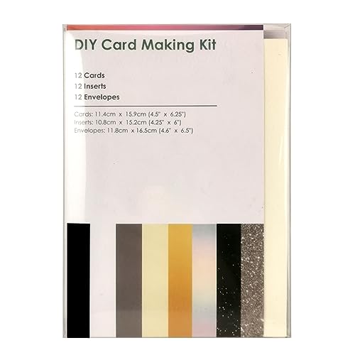 Insert Cards für Cricut Joy - 12 Pack DIY Karten Bastel set mit Karten, Einsätze, Umschläge - DIY Card Making Kit Kartenherstellung in Minutenschnelle, Verwendung mit Cricut Card Matte, Stil 3 von Zinueen
