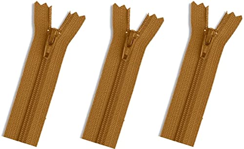 Rock & Dress Nylon-Spule, leicht, YKK-Reißverschlüsse mit geschlossener Unterseite, zum Nähen, Basteln und Bekleidung, wählen Sie Ihre Länge, Gold #087, hergestellt in den Vereinigten Staaten, 3 Rock & Dress Nylon-Spule, leicht, YKK-Reißverschlüsse mit geschlossener Unterseite, zum Nähen, Basteln und Bekleidung, wählen Sie Ihre Länge, Gold #087, hergestellt in den Vereinigten Staaten, 3 von Zipperstop