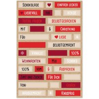 Sticker "Wortspiel" von Rot
