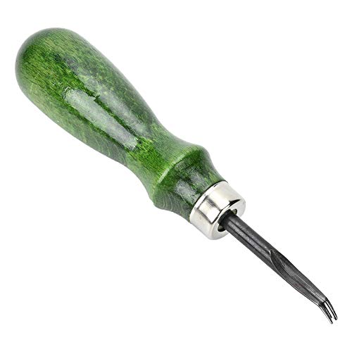 0,6 mm - 1,4 mm, professionelles Schrägband, Zubehör, Lederhandwerk, Kantenschneidewerkzeug (1 mm) von Zisemeil