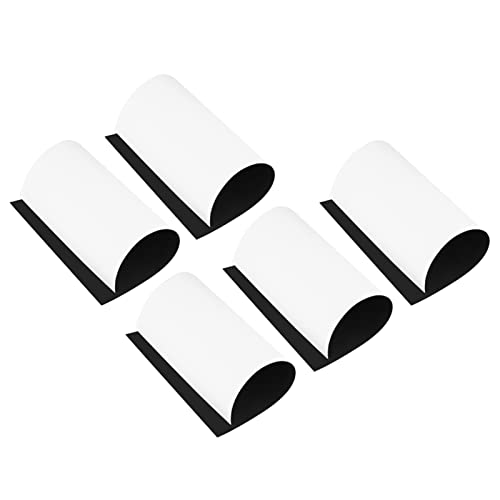 5 Stück A4 Flexible Magnetische Inkjet Druckbögen, bedruckbares Fotopapier, Magnet Magnetfolie, Magnetdruckerblätter von Zisemeil