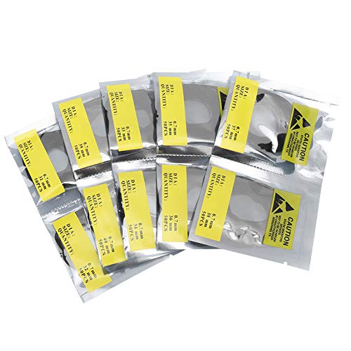5 Stück Schmuck Zubehör Perlen Perlen Threader Nadel Häkelnadel Werkzeug (0,7 ein Paket von 500 Sticks) von Zisemeil
