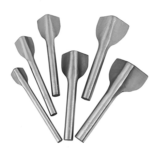 Leathere6 Stück/Set zum Basteln, Leder, Carft, V-Form, Stanzer, Gürtel, Loch, Werkzeug, Leder, 12 × 6 × 4 Leathere6 Stück/Set zum Basteln, Leder, Carft, V-Form, Stanzer, Gürtel, Loch, Werkzeug, Leder, 12 × 6 × 4 von Zisemeil