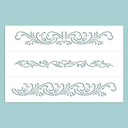 Zita`s Creative Schablone 19,5x30cm - Tendrils. Schablone, Stencil Zita`s Creative Schablone 19,5x30cm - Tendrils. Schablone, Stencil von Zita`s Creative