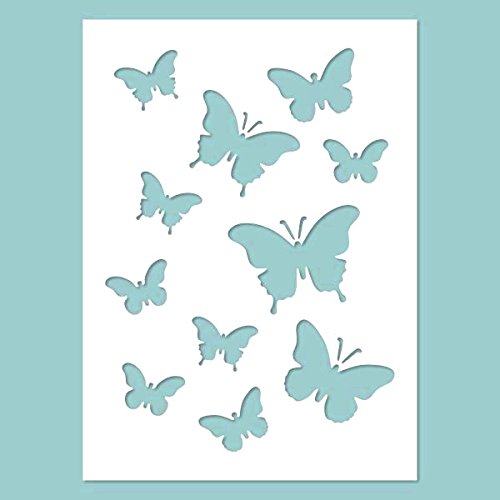 Zita's Creative Schablone - Butterflies. Schablone, Stencil Zita's Creative Schablone - Butterflies. Schablone, Stencil von Homry