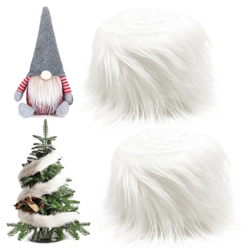 2 Stück Kunstfell Bordüre Kunstpelz Band Fellstoff, Kunstfell Band Kunstpelz Fellstoff, Kunstfell zum Basteln, Dekoband Plüsch Trim Stoffrolle fur Gnome Beard Santa Hair Dwarf DIY Dekoration 10x150cm 2 Stück Kunstfell Bordüre Kunstpelz Band Fellstoff, Kunstfell Band Kunstpelz Fellstoff, Kunstfell zum Basteln, Dekoband Plüsch Trim Stoffrolle fur Gnome Beard Santa Hair Dwarf DIY Dekoration 10x150cm von Zkaoai