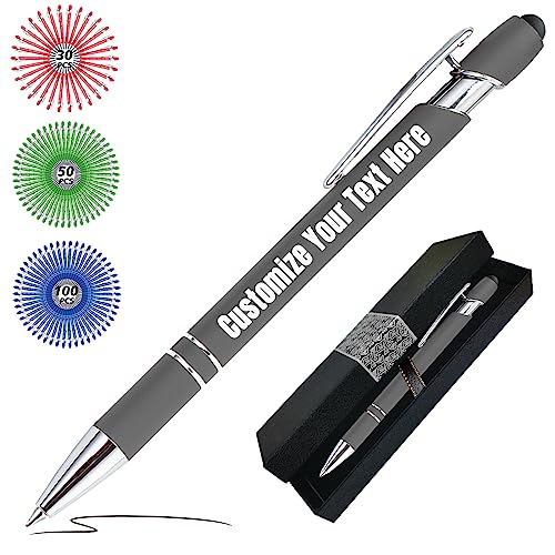 Zkgiftsdz Kugelschreiber Personalisiert mit Gravur Personalisierte Kulis Stift mit Namen Logo Wunschtext-Von 1 bis 500 Stück Schwarz Zkgiftsdz Kugelschreiber Personalisiert mit Gravur Personalisierte Kulis Stift mit Namen Logo Wunschtext-Von 1 bis 500 Stück Schwarz von Zkgiftsdz