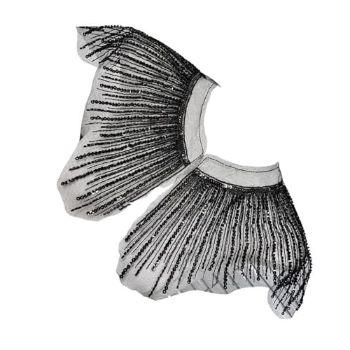 Auffällige Applikationen für Kragen und Stoff, Pailletten, zum Aufnähen für Hochzeit/Abendkleid, Kleidung Auffällige Applikationen für Kragen und Stoff, Pailletten, zum Aufnähen für Hochzeit/Abendkleid, Kleidung von Zktfyshk