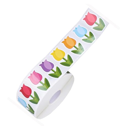 Tulpenaufkleber, Belohnungsaufkleber, dekoratives Etikett, Blumen-Aufkleber, Scrapbook-Aufkleber für Kinder Tulpenaufkleber, Belohnungsaufkleber, dekoratives Etikett, Blumen-Aufkleber, Scrapbook-Aufkleber für Kinder von Zktfyshk