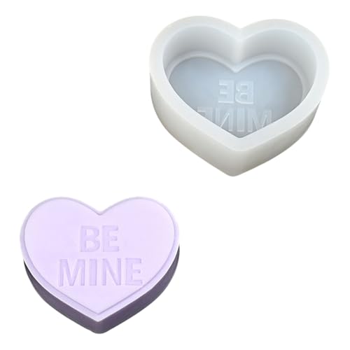 Valentinstag Herzform Silikone Kerzenformen Für Kerzenseife Here Herzform von Zktfyshk