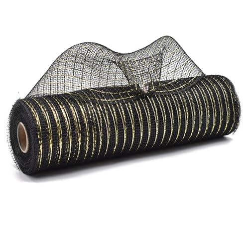 Verpackungsband 10inchx10yard Jede Rolle Metallic Foil Poly Net Ribbon Für Weihnachtkranz Home Dekoration Kunsthandwerk Verpackungsband 10inchx10yard Jede Rolle Metallic Foil Poly Net Ribbon Für Weihnachtkranz Home Dekoration Kunsthandwerk von Zktfyshk