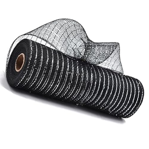 Verpackungsband 10inchx10yard Jede Rolle Metallic Foil Poly Net Ribbon Für Weihnachtkranz Home Dekoration Kunsthandwerk Verpackungsband 10inchx10yard Jede Rolle Metallic Foil Poly Net Ribbon Für Weihnachtkranz Home Dekoration Kunsthandwerk von Zktfyshk