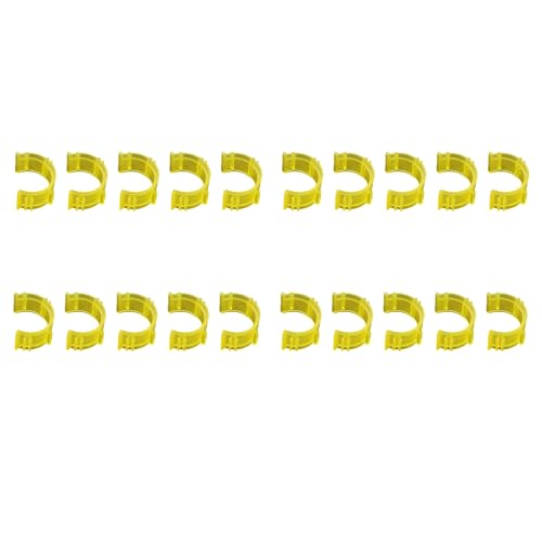 Zktfyshk 20 Stück/Set Nähspulenclips, Garn-Clips, Halter, Werkzeug, Spulenhalter, Klemmen für Garnspulen-Organisation von Zktfyshk