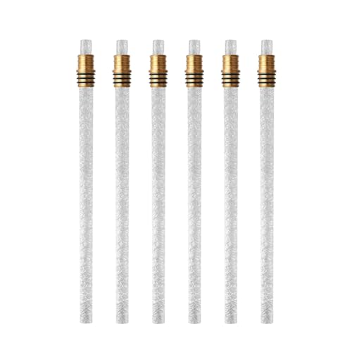 Zktfyshk 6/12-teiliges Weinflaschen-Taschenlampen-Set, Messinghalter und Ersatzdochte für Weinflaschen, Outdoor-Taschenlampe Zktfyshk 6/12-teiliges Weinflaschen-Taschenlampen-Set, Messinghalter und Ersatzdochte für Weinflaschen, Outdoor-Taschenlampe von Zktfyshk