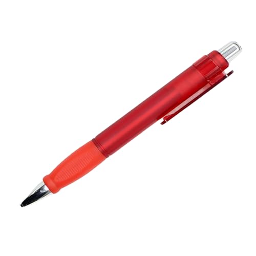 Zktfyshk Großer dicker Kugelschreiber, 1,0 mm, einziehbarer Kugelschreiber, Ölstift, großer breiter Griff, Pressstift, glattes Schreiben, für Büro, Schule Zktfyshk Großer dicker Kugelschreiber, 1,0 mm, einziehbarer Kugelschreiber, Ölstift, großer breiter Griff, Pressstift, glattes Schreiben, für Büro, Schule von Zktfyshk