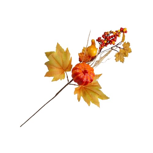 Zktfyshk Künstliche Ahornblätter, Blumenarrangement, Erntedankfest, Herbst, Tischdekoration, 2 Stück von Zktfyshk