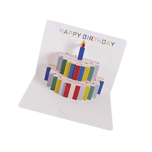 Zktfyshk Pack Mit 10 Einzigartigen Regenbogengrußkarte Creative 3D Geburtstagskarte Geburtstagsfeier Für Verschiedene Alters Zktfyshk Pack Mit 10 Einzigartigen Regenbogengrußkarte Creative 3D Geburtstagskarte Geburtstagsfeier Für Verschiedene Alters von Zktfyshk
