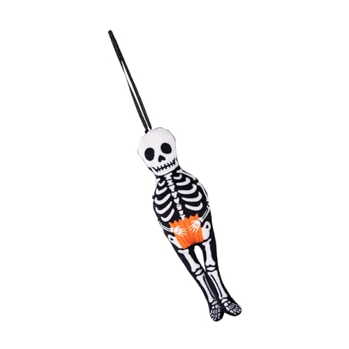 Zktfyshk Realistische Totenkopf-Halloween-Hängedekoration, praktisch für den Innen- und Außenbereich, Party-Setup ohne Zktfyshk Realistische Totenkopf-Halloween-Hängedekoration, praktisch für den Innen- und Außenbereich, Party-Setup ohne von Zktfyshk