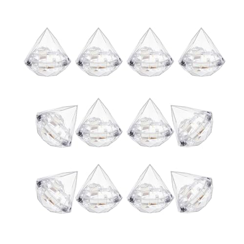 Zktfyshk Sparkling Diamonds Party-Leckerei-Boxen, Mehrzweck-Diamanten, Süßigkeiten-Etui für Schmuck und Süßigkeiten, unverzichtbare Party-Dekorationen von Zktfyshk