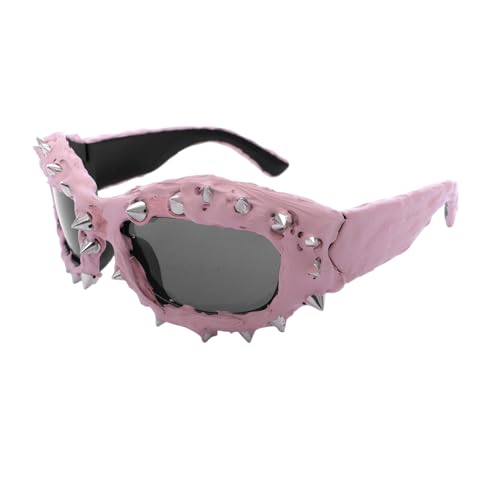 Zktfyshk Sportliche Sonnenbrille für Shows, Bühne und Alltag, einzigartiges Zubehör, modernes Outfit, Foto-Requisiten Zktfyshk Sportliche Sonnenbrille für Shows, Bühne und Alltag, einzigartiges Zubehör, modernes Outfit, Foto-Requisiten von Zktfyshk