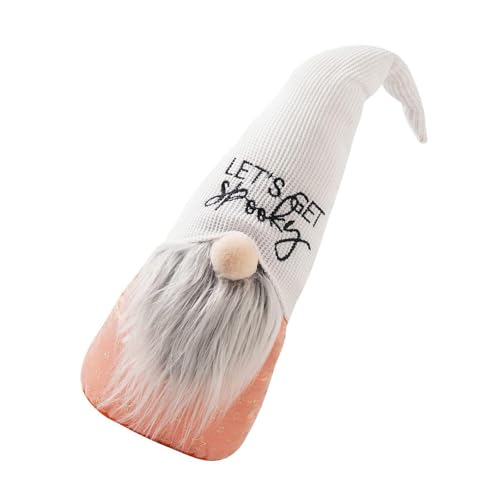 Zktfyshk Stoff-Zwergpuppe Figur Dekoration Stoff Zwerge Figur Ornament für drinnen und draußen Home Party von Zktfyshk