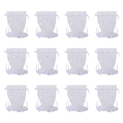 Zktfyshk Süßigkeiten-Organizer mit Verschluss, elegante Hochzeitsgeschenktüten für Schmuck, Snacks, Verpackungen, 12 Stück Zktfyshk Süßigkeiten-Organizer mit Verschluss, elegante Hochzeitsgeschenktüten für Schmuck, Snacks, Verpackungen, 12 Stück von Zktfyshk