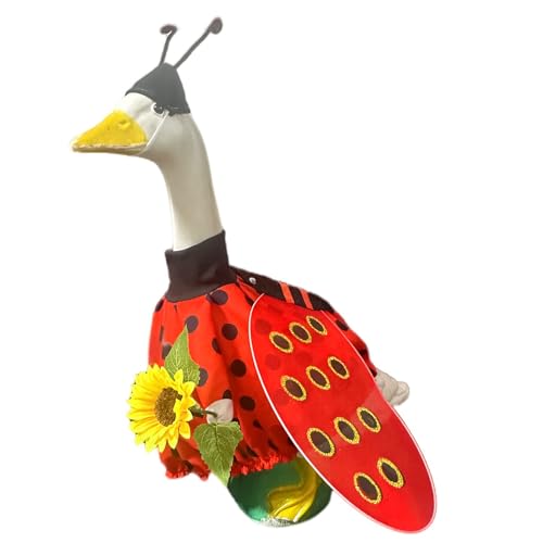 Zktfyshk Veranda Gänse Outfit Gänse Kostüm Gänse Kleidung mit Flügel für Garten Hof Terrassen Zktfyshk Veranda Gänse Outfit Gänse Kostüm Gänse Kleidung mit Flügel für Garten Hof Terrassen von Zktfyshk