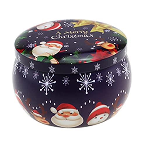 Zktfyshk Weihnachtskerzendosen mit Kerzengläsern für die Herstellung von Kerzen, Kunst & Aufbewahrung, Geschenke, leere Weihnachtskerze Zktfyshk Weihnachtskerzendosen mit Kerzengläsern für die Herstellung von Kerzen, Kunst & Aufbewahrung, Geschenke, leere Weihnachtskerze von Zktfyshk