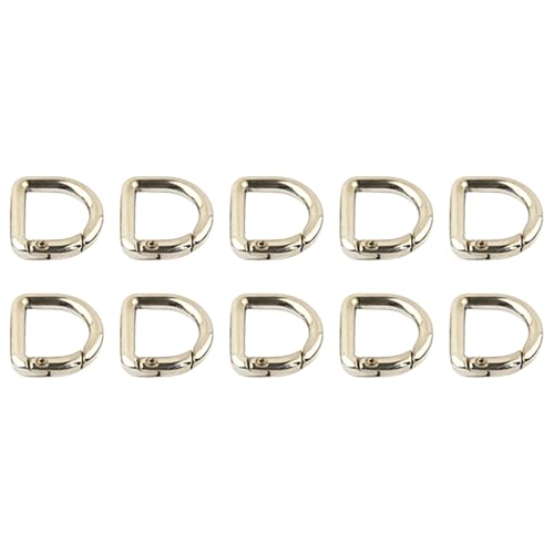 10 PCs Feder D Rings Key Hooks Metall Keyring Clipschnallen Verschlüsse Für Riemen Rucksäcke Handtasche Geldbeutelriemen 10 PCs Feder D Rings Key Hooks Metall Keyring Clipschnallen Verschlüsse Für Riemen Rucksäcke Handtasche Geldbeutelriemen von Zkydhbd