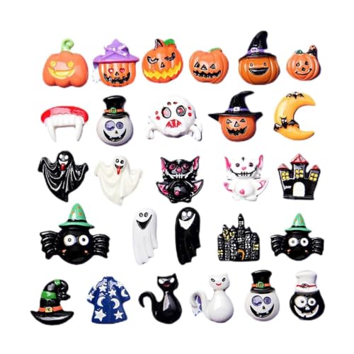100pcs Mix Halloween Flatback Harz Verzierungen Für Handwerkskraper Scrapbooking Vorräte 100pcs Mix Halloween Flatback Harz Verzierungen Für Handwerkskraper Scrapbooking Vorräte von Zkydhbd