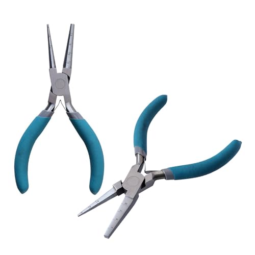2 Pack Multifauntal Chain Nase Zange Crafting Werkzeug Schmuck Makingzellen Flache Nasenzellen Handwerk Zange Für Schmuck Handgefertigte Schmuckausrüstung von Zkydhbd